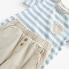 Cool Club, Komplet chłopięcy, T-shirt, Spodnie materiałowe, mix