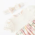 Cool Club, Komplet dziewczęcy, Body z krótkim rękawem, Opaska, mix