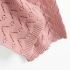 Cool Club, Komplet dziewczęcy, sweterkowy, Bluzka z długim rękawem, Spodnie, różowy