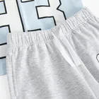 Cool Club, Komplet dziewczęcy, T-shirt, crop top, Szorty, mix