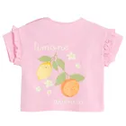 Cool Club, Komplet dziewczęcy, T-shirt, Szorty, różowy