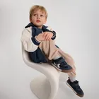 Cool Club, Kurtka bejsbolówka chłopięca z kapturem, rozpinana, niebieska