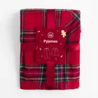 Cool Club, Piżama dziewczęca, flanelowa, czerwona