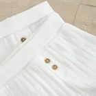 Cool Club, Półśpiochy niemowlęce, bawełna organiczna, białe, zestaw, 2 szt.