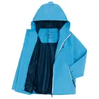 Cool Club, Przeciwdeszczowa kurtka chłopięca z kapturem, niebieska