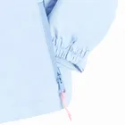 Cool Club, Przeciwdeszczowa kurtka dziewczęca z kapturem, 3w1, Bluza polarowa, rozpinana, niebieska