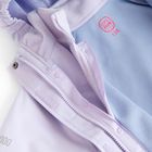 Cool Club, Przeciwdeszczowa kurtka dziewczęca z kapturem, 3w1, Bluza rozpinana, polarowa, fioletowa