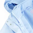 Cool Club, Przeciwdeszczowa kurtka dziewczęca z kapturem, 3w1, Bluza, rozpinana, polarowa, niebieska