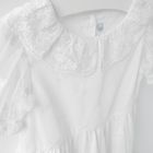 Cool Club, Sukienka dziewczęca z krótkim rękawem, biała