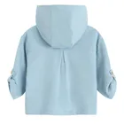 Cool Club, Sweter chłopięcy z kapturem, rozpinany, niebieski