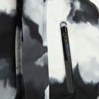 Cool Club, Wodoszczelna kurtka narciarska chłopięca z kapturem, ocieplana, czarno-biała