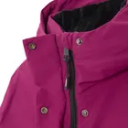 Cool Club, Wodoszczelna kurtka narciarska dziewczęca z kapturem, ocieplana, różowa