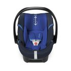 Cybex, Aton 4, fotelik samochodowy, Phantom grey/grey, 0-13 kg