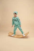 Czapka chłopięca, zielona, Pinokio