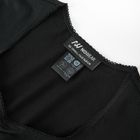 Czarny top z dekoltem NOWEAR