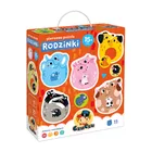 CzuCzu, Pierwsze puzzle, Rodzinki, 15 mies.+, puzzle z dziurką