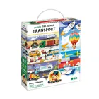 CzuCzu, Tak działa transport, puzzle, 60 elementów, gra, 4+