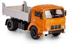 Daffi, Kolekcja Polskiej Motoryzacji, Jelcz 317, wywrotka, pojazd, model metalowy, pomarańczowy, 1:43