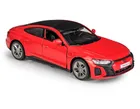 Daffi, MSZ, Audi RS E-Tron GT, pojazd, model metalowy, czerwony, 1:36