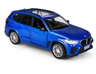 Daffi, MSZ, BMW X5M, pojazd, model metalowy, niebieski, 1:32