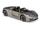 Daffi, MSZ, Porsche 918 Spyder, pojazd, model metalowy, szary, 1:32