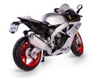 Daffi, RMZ City, Aprilia RSV4 RR 2020, motocykl, model metalowy, srebrny, 1:12