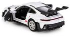Daffi, RMZ City, Porsche 911 GT3 RS, pojazd, model metalowy, biały, 1:32
