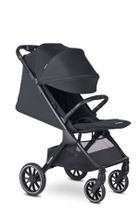 Easywalker, Jackey2 XL, przestronny, samoskładający się wózek spacerowy z kołami XL, Midnight Black