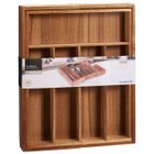 eh Excellent Houseware, wkład do szuflady na sztućce lunu, 28-45-35-5 cm