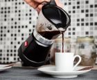 Eldom, Kaffe, kawiarka, czarna, 480W, KA50