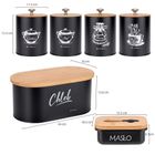 Elitehoff, chlebak z zestawem pojemników i maselniczką