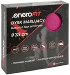 Enero fit, dysk poduszka sensomotoryczna z pompką, 33 cm, różowy