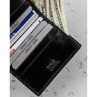 Etui na dokumenty, czarne, skórzane, Rovicky