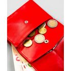 Etui na dokumenty, czerwone, skórzane, 4U Cavaldi