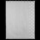 Eurofirany, firana gotowa, Bellis, na taśmie, 140-180 cm, biały