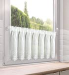 Eurofirany, firana gotowa, Sola, na taśmie, 150-40 cm, biały