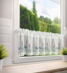 Eurofirany, firana zaciemniająca gotowa, Dolorez, na taśmie, 150-30 cm, biały