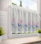 Eurofirany, firana zaciemniająca gotowa, Dolorez, na taśmie, 150-60 cm, biały