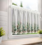 Eurofirany, firana zaciemniająca gotowa, Estera, na taśmie, 150-60 cm, biały