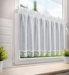 Eurofirany, firana zaciemniająca gotowa, Gaja, na taśmie, 150-60 cm, kremowy