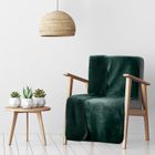 Eurofirany, koc, Tedy, 70-160 cm, ciemnozielony