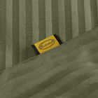 Eurofirany, komplet pościeli satynowej, Vera, 140-200 cm, oliwkowy