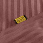 Eurofirany, komplet pościeli satynowej, Vera, 160-200 cm, burgundowy