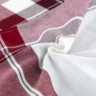 Eurofirany, komplet ręczników kuchennych, Mona, 50-70 cm, bordowy