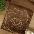 Eurofirany, obrus blink, 35-180 cm, brązowy