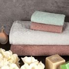 Eurofirany, ręcznik, Loren, 50-90 cm, granatowy