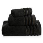 Eurofirany, ręcznik Nadine, 70-140 cm, czarny