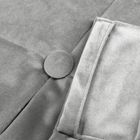 Eurofirany, zasłona gotowa, Alita, na szelkach, 140-250 cm, srebrny