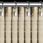 Eurofirany, zasłona gotowa, Celia, na taśmie, 140-270 cm, beżowy