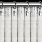 Eurofirany, zasłona gotowa, Celia, na taśmie, 140-270 cm, biały